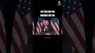 TRUMP, SAYS HE DOESN'T NEED ANY MONEY #fdt #donthecon #8647 #LIARS