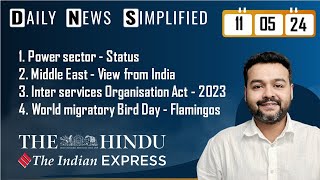 The Hindu & The Indian Express Analysis | 11 May 2024 | Daily Current Affairs | DNS | UPSC CSE