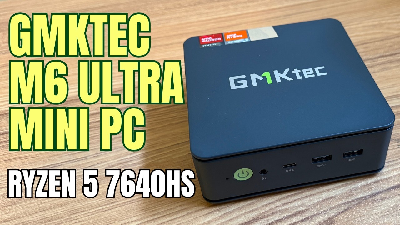 GMKtec M6 Ultra Mini PC - Small Size, Big Power - YouTube