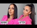 PONYTAIL HAIR TUTORIAL | QUICK & EASY!