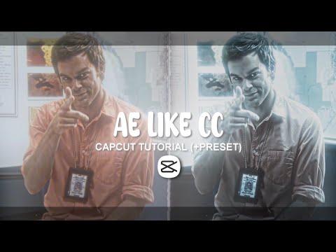 AE LIKE CC Tutorial in CapCut 🔥 + FREE Preset