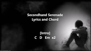 Your Call Secondhand Serenade Lyrics & Chords