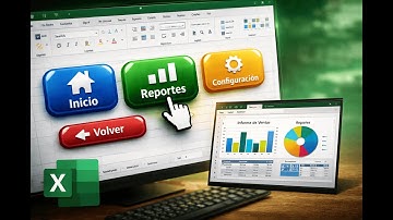 Así se crean botones profesionales en Excel con hipervínculos y formas