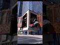 Robot bursts out of 3D billboard into the city on AGT #americagottalent #magic
