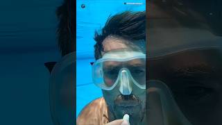 This Man Fixes Pool Leak Using Chewing Gum 😱 #facts  #amazingfacts #shorts