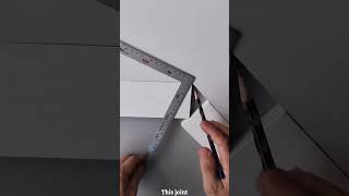 Every Angle Matters in Fine Woodworking #woodworking #tools #skills #shorts #diy #tricks #tips #wood
