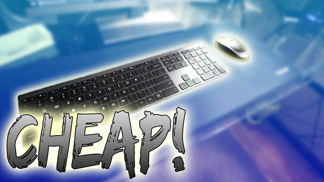 THE BEST CHEAP HIGH QUALITY PRODUCTIVITY KEYBOARD?! | Jelly Comb Wireless Keyboard AND Mouse