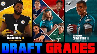 Famous 2021 NFL Draft Grades | All 7 Rounds Wealth