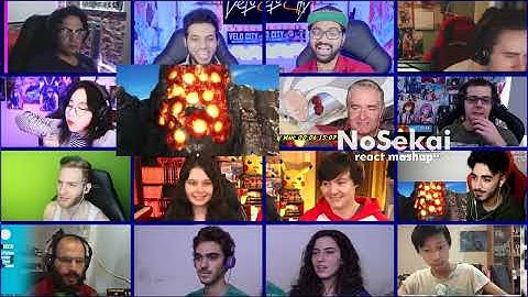 One Punch-Man Opening 1 「The Hero!!」 - React Mashup (ワンパンマンOP1)