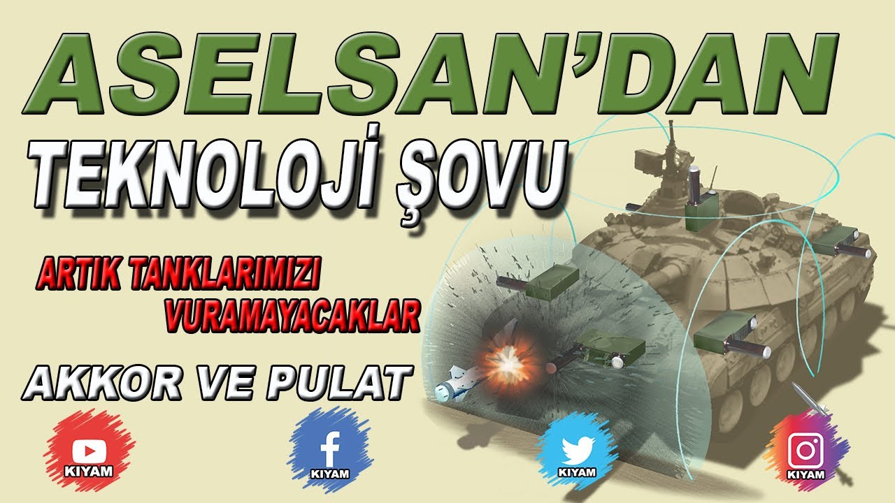 Türk Tanklarına Yerli ve Milli Koruma Sistemleri - AKKOR ve PULAT