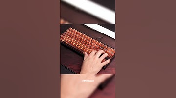 Aesthetic mechanical METAL keyboard ASMR #aesthetic #asmr #mechanicalkeyboard