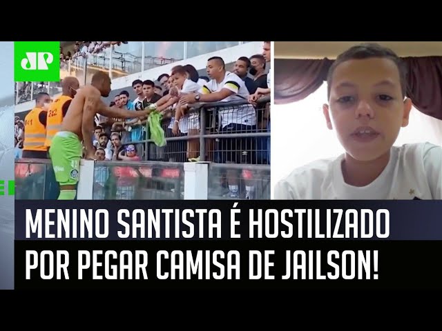 Menino de 9 anos hostilizado na Vila Belmiro foi ameaçado de morte e está  traumatizado, diz pai, Santos e Região