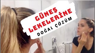 Ciltteki Güneş Lekelerini Yok Eden l Çillere ve Yaşlılık Lekelerine Doğal Maske | Cilt Beyazlatma