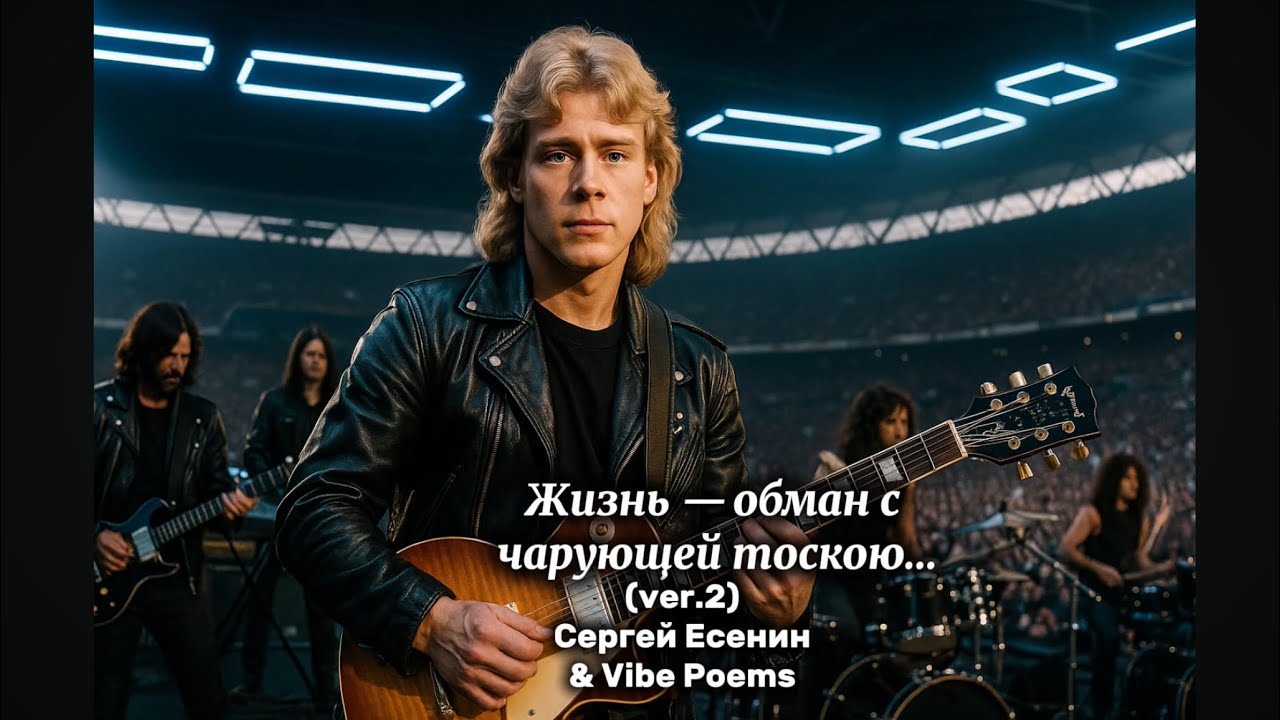 Жизнь — обман с чарующей тоскою… (ver.2) Сергей Есенин & Vibe Poems