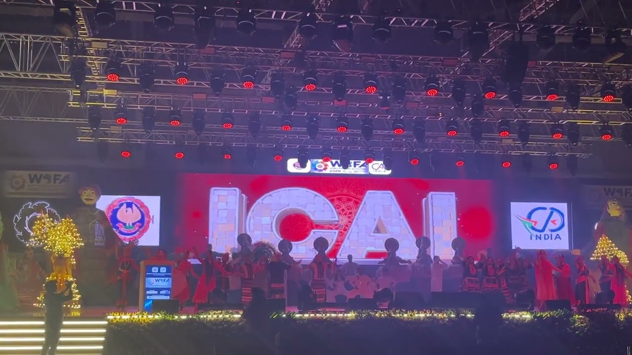  the WOFA event at India Mart Expo, Noida day 1 cultural fest 