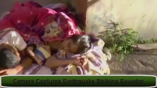 Download Lagu Security Camera Captures Earthquake Striking Ecuador MP3