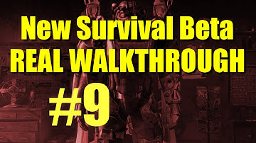 Fallout 4 Survival Beta Walkthrough Part 9 - Getting Some Power Armor + 3 More Fusion Cores