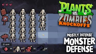 PvZ Knockoffs: Mostly Intense Monster Defense