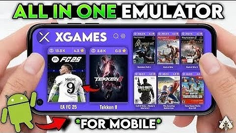 NEW 🔥 ALL IN ONE EMULATOR FOR ANDROID: PLAY 3DS/PS2/WII & MORE CONSOLE GAMES ON MOBILE!