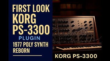 Korg PS-3300 Plugin Review — 1977’s Legendary Synth Reborn in Software!