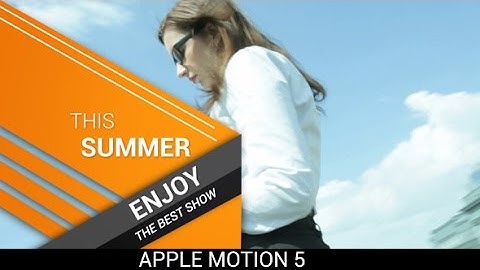 Broadcast Package | Apple Motion Templates