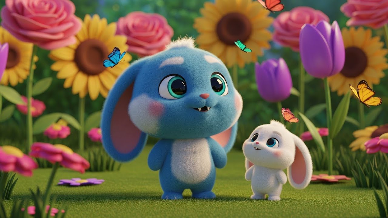 🐰 Bunny & the Magic Carrot ✨ | Cute Kids Rhyme for Toddlers 🥕🎵