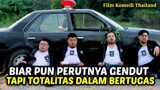 FOUR FAT, RIDICULOUS POLICEMEN FIGHT AGAINST ROBBERS - OVERSIZE COPS STORYLINE
