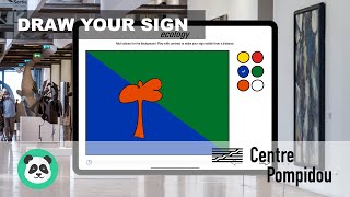 Draw Your Sign, App for iPad | Centre Georges Pompidou | Made with PandaSuite screenshot 5