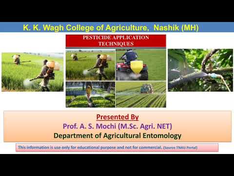 Pesticides Application techniques