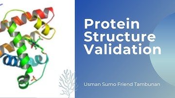 PROTEIN STRUCTURE VALIDATION
