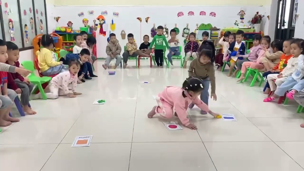 Buổi học tiếng anh của em