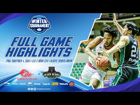 LEG 2 | GAME 3 | NOVEMBER 4, 2024 | FULLGAME HIGHLIGHTS: NIKKELHAM LIONS VS BLACK BEARS