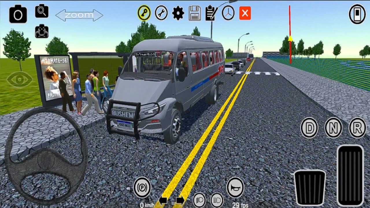 Busheme Velsus 1000 Minibus Mod Drive - Proton Bus Simulator Urbano Gameplay