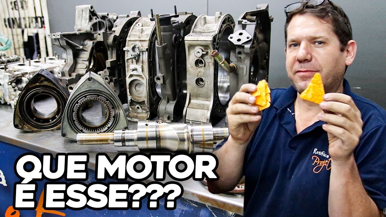 IMPOSSÍVEL DE RETIFICAR??🔥 CONHEÇA O MOTOR WANKEL DE MAZDA RX8 E RX7!!