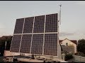 Мой новый Трекер для солнечных панелей 2 кВт SOLARSAN-GPS