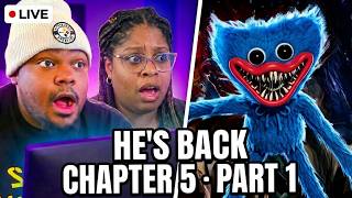 🔴 LIVE | Huggy Wuggy's Back & He's WORSE | Poppy Playtime Chapter 5 Part 1 screenshot 3