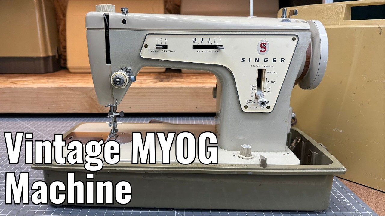 Singer 237 Fashion Mate for MYOG: Repairs, Threading, and Use