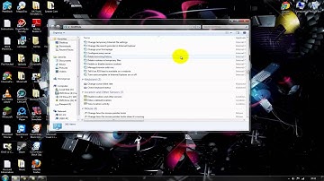 Windows 7 - GodMode Folder