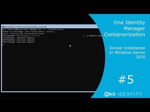 Vidéo: Comment déployer un conteneur Docker dans Windows Server 2016 ?