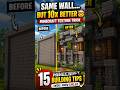 Same Wall... But 10x Better 🤯 Minecraft Texture Trick