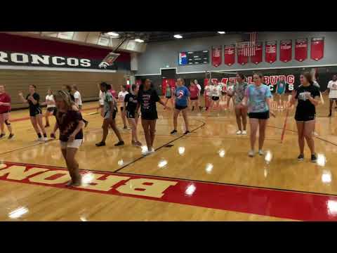 The Middleburg HIgh School Volley Ball Program #GitupChallenge   Coach Carrie Pruitt’s Girls
