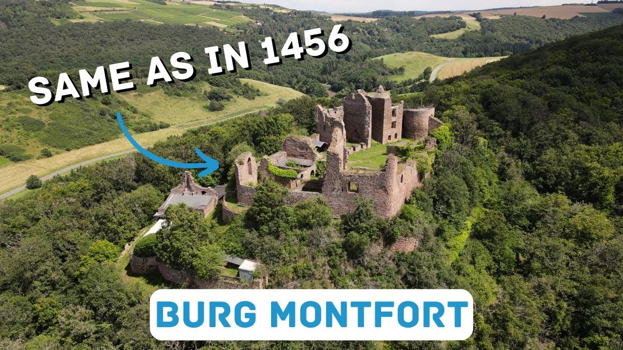 This Castle Looks Exactly The Same As When It Was Destroyed  |  Castle Montfort