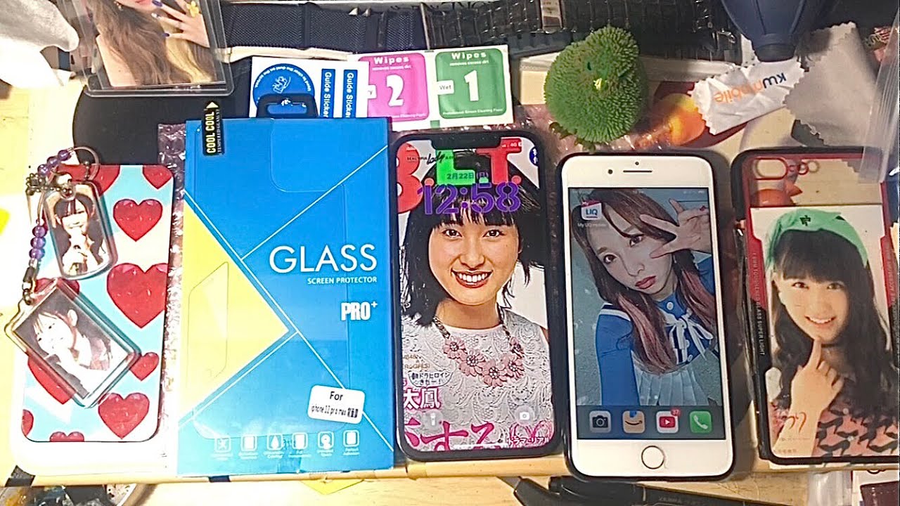 【背面】Yahoo！ショッピングで購入したiPhone12PRO MAX用背面ガラス保護フイルムの開封&商品紹介&装置してみたヨ！！実況#5906(☝︎ ՞ਊ ՞)☝︎