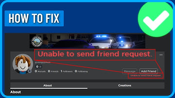 How to Fix Roblox Unable To Send Friend Request (2024)