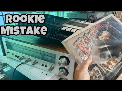 I Made a Rookie Mistake Testing this Technics Vintage Receiver 