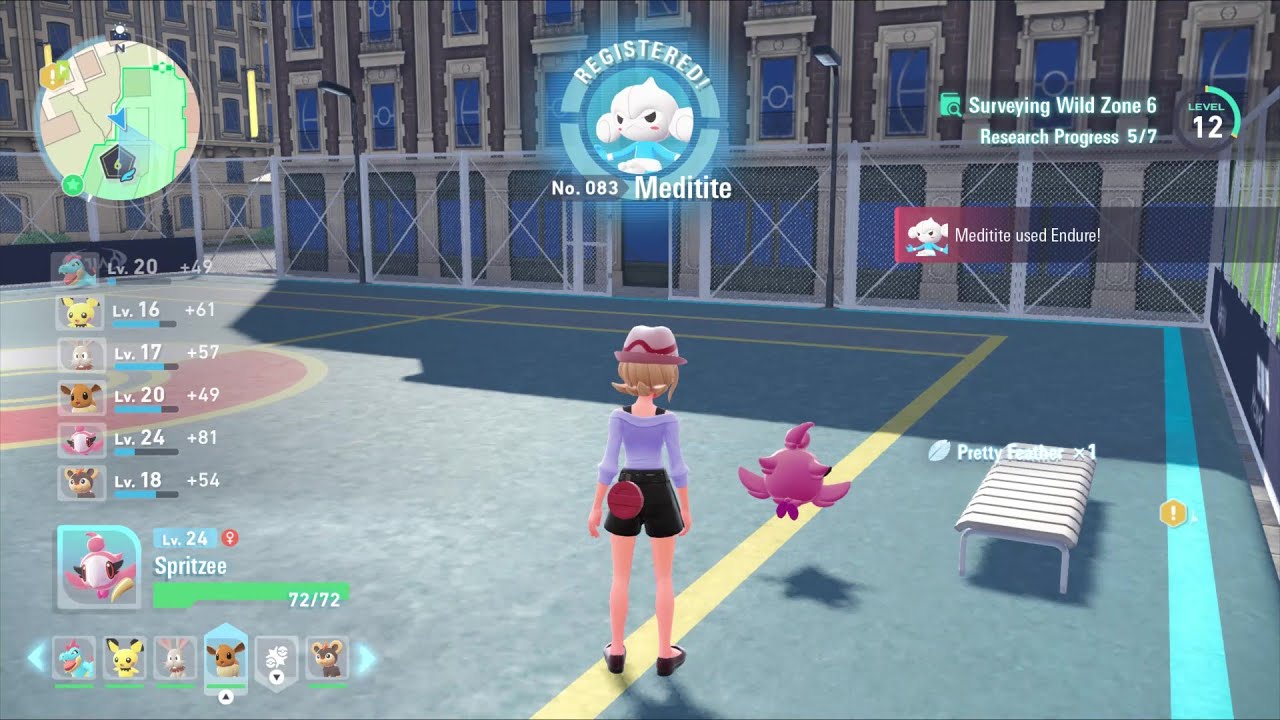 Pokémon Legends Z-A Meditite Location No. 083