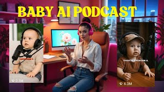 How To Create Viral Baby Podcast Video Using AI Easy & Step by Step Tutorial