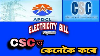 CSC Electricity bill pay, CSC BBPS, APDCL BILL PAY , Assam line r bill screenshot 5