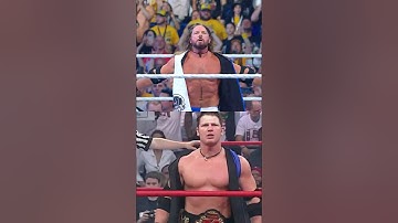 AJ Styles took it back to his TNA days at #WWECrownJewel 🙌