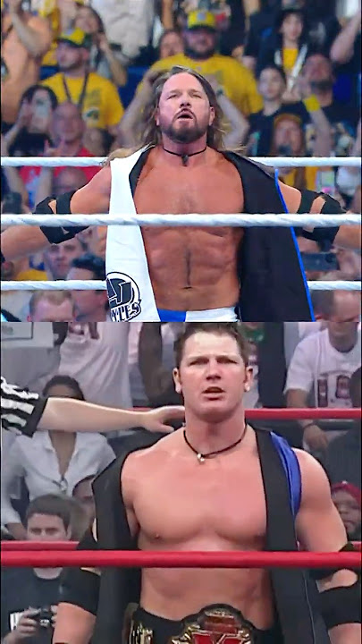 AJ Styles took it back to his TNA days at #WWECrownJewel 🙌